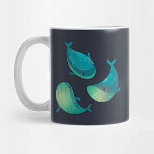 Blue Whale Friends Mug